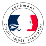 Badge de l'agréement au CII,