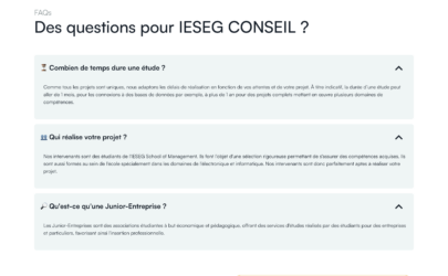 Image tirer du site IÉSEG Conseil, projet realisé par Aveko